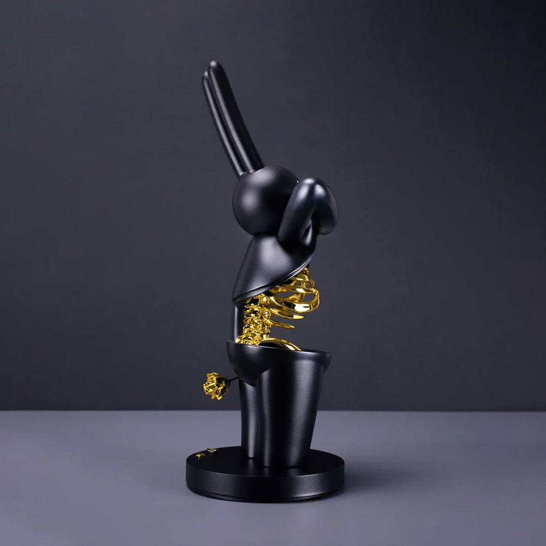 Ribs of Amour Gold - a mr clement new sculpture