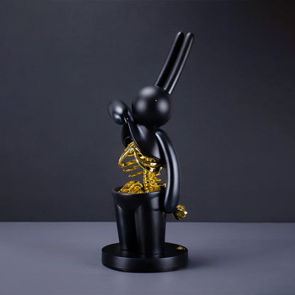 Ribs of Amour Gold - a mr clement new sculpture